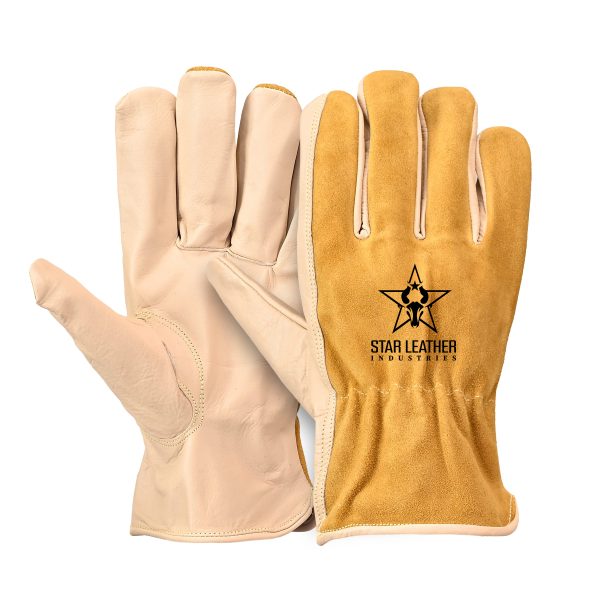 Cow Split Driver Gloves