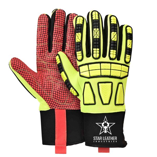 Synthetic Leather TPR Gloves